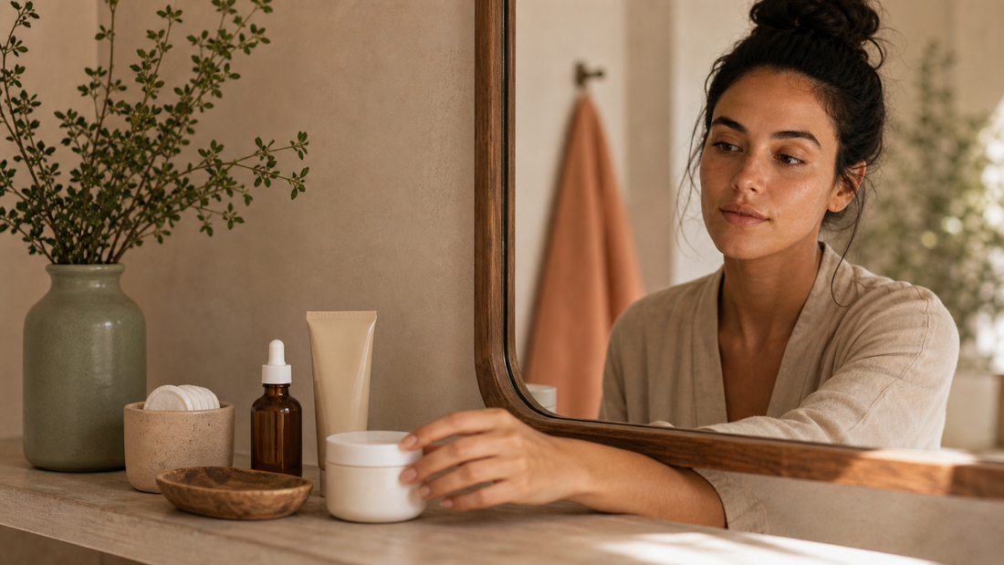 The quiet shelf: how to build a routine without overbuying