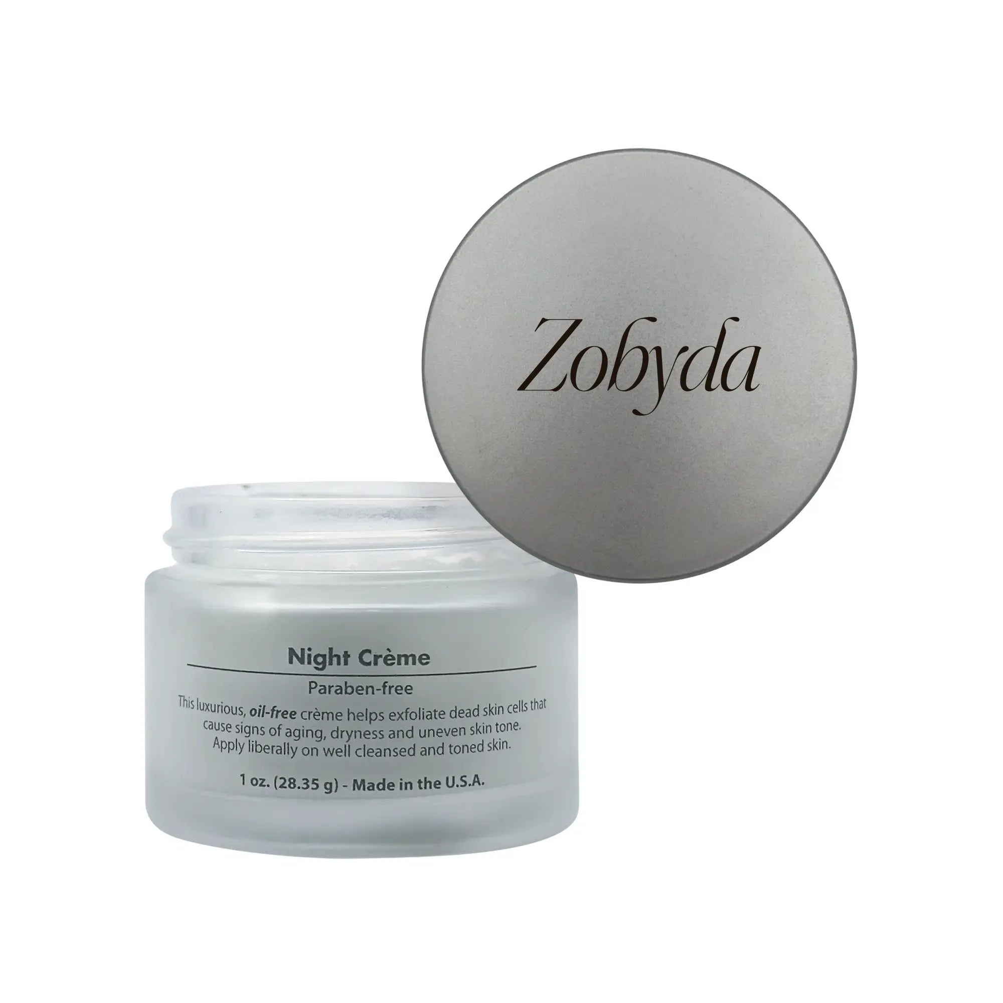 Night Renewal Creme product jar and label