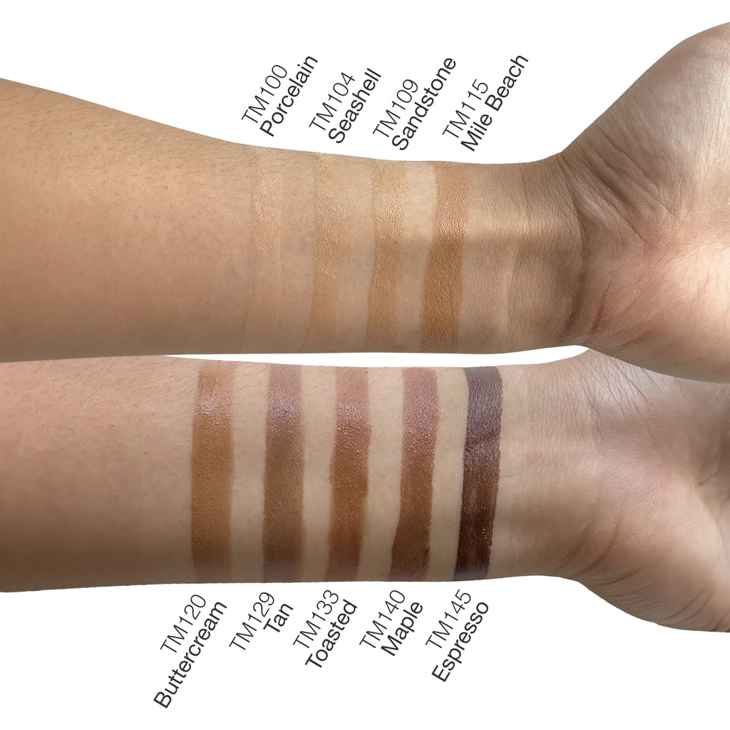 Tinted Moisturizer product texture and packaging detail