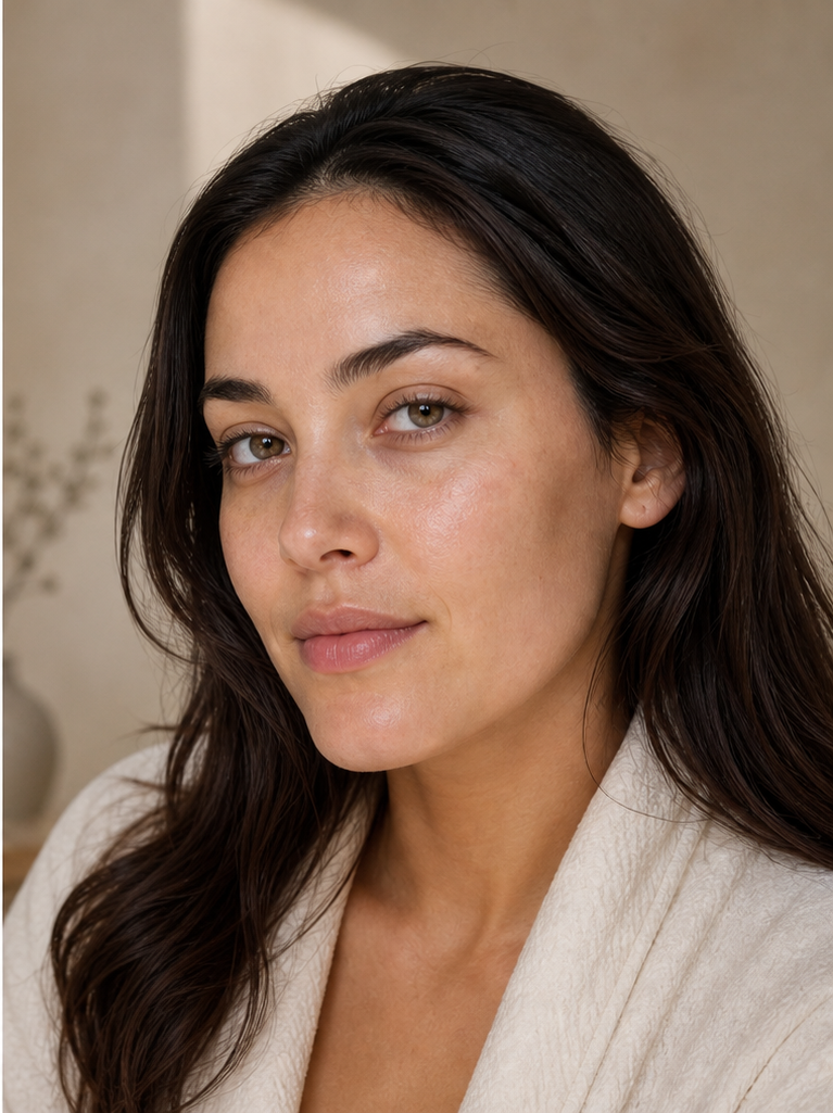 Skin after Zobyda Oil-Free Daily Moisturizer